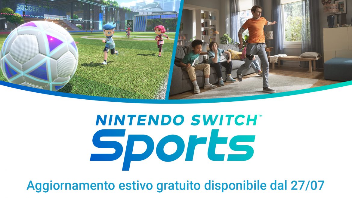 Nintendo Switch Sports, mise à jour estivale à venir la semaine prochaine