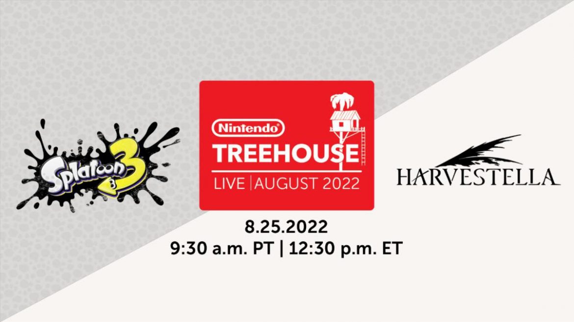Nintendo Treehouse Live, nouvelle présentation le 25 août : Splatoon 3 et Harvestella seront de la partie.